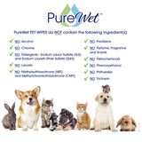 PureWet Plant-Based Biodegradable Extra Large Dog & Cat Wipes, 15 count