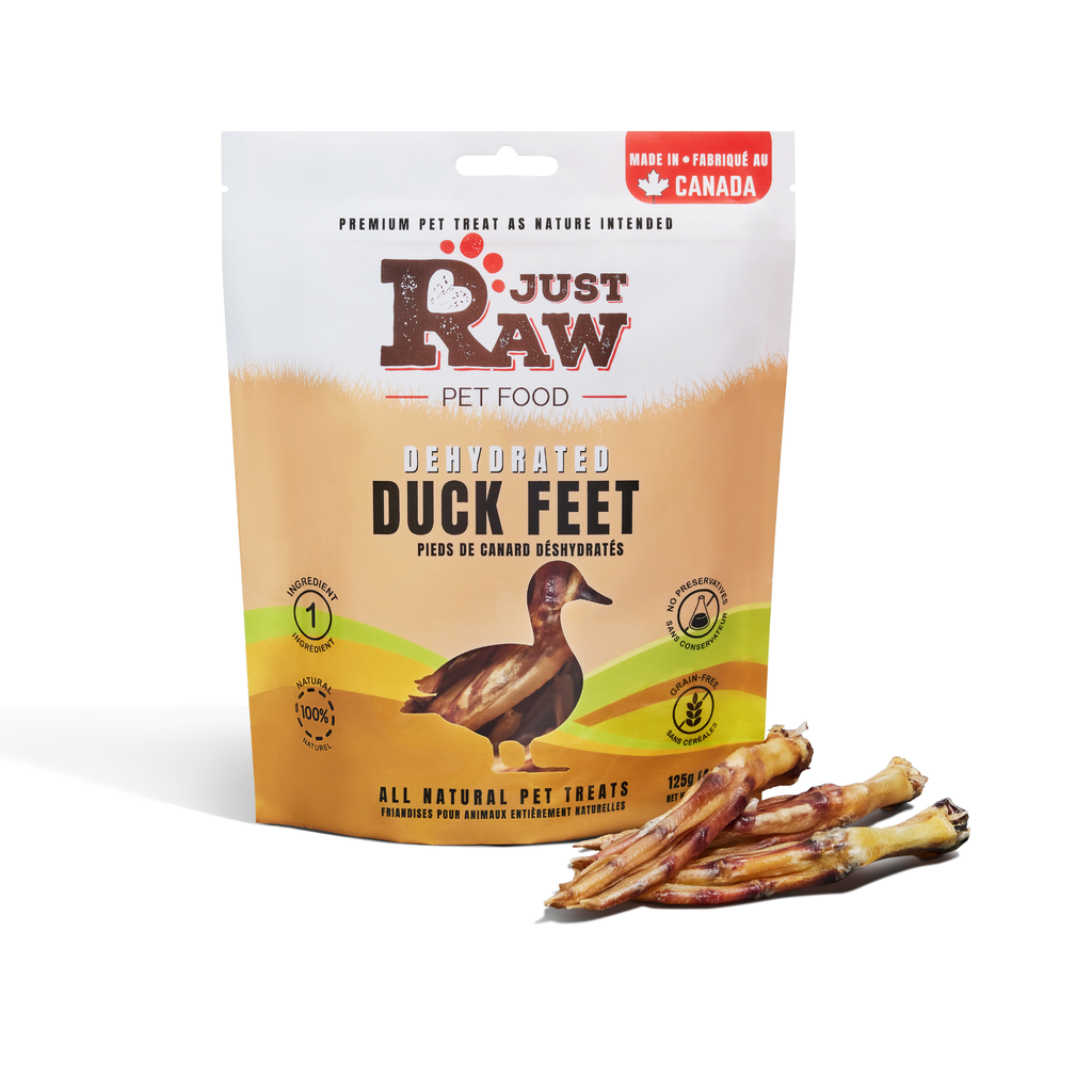 Nutritional comparison: dog food versus a healthy duck diet
