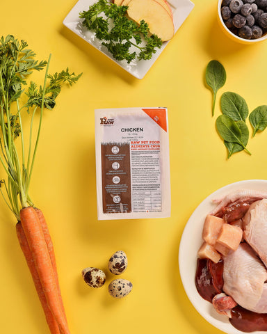 Raw Chicken Dog Food
