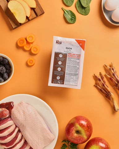 Raw Duck Dog Food