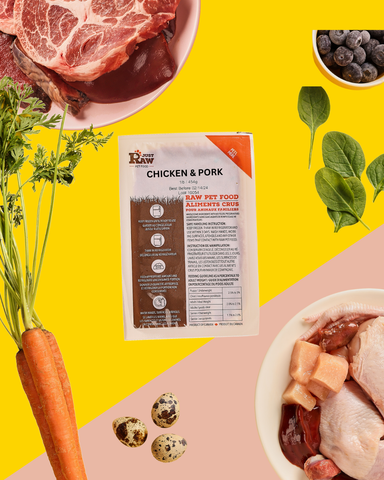 Chicken & Pork Variety Dinner - 1 lb