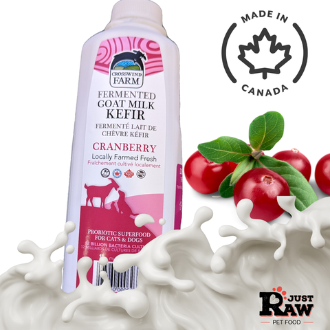 Fermented Goat Milk Kefir Cranberry- Crosswind Farm