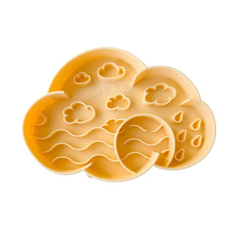 Ollie b. good- Cloud Slow Feeder Bowl - Clementine