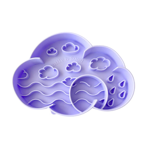 Ollie b. good- Cloud Slow Feeder Bowl - Viola