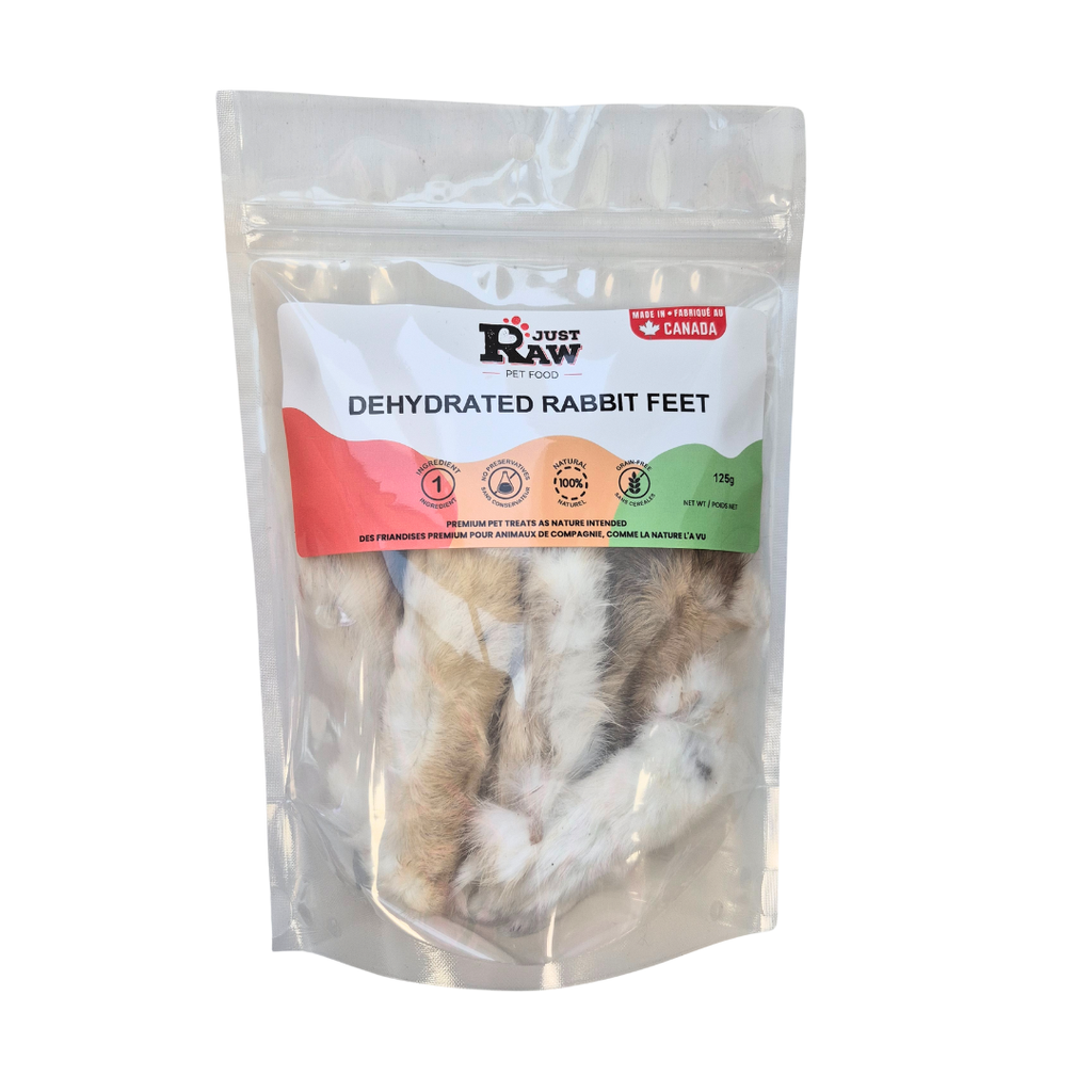 Dog Rabbit Feet Dehydrated Rabbit Feet | Natural Dog Chews - Just Raw Pet Food
